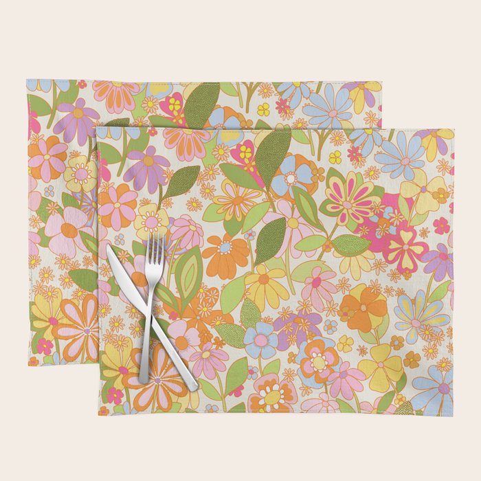 Nostalgia in the garden Placemat Gallery Image 1