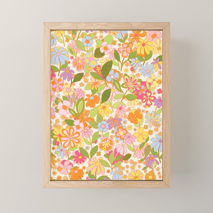 Nostalgia in the garden Mini Art Print Gallery Image 1