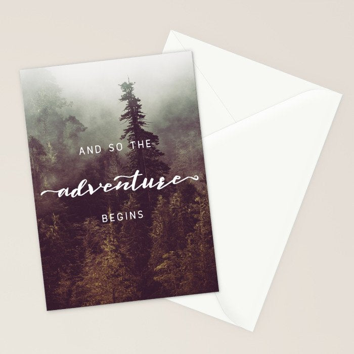 And So The Adventure Begins - Pacific Northwest Stationery Card Gallery Image 2