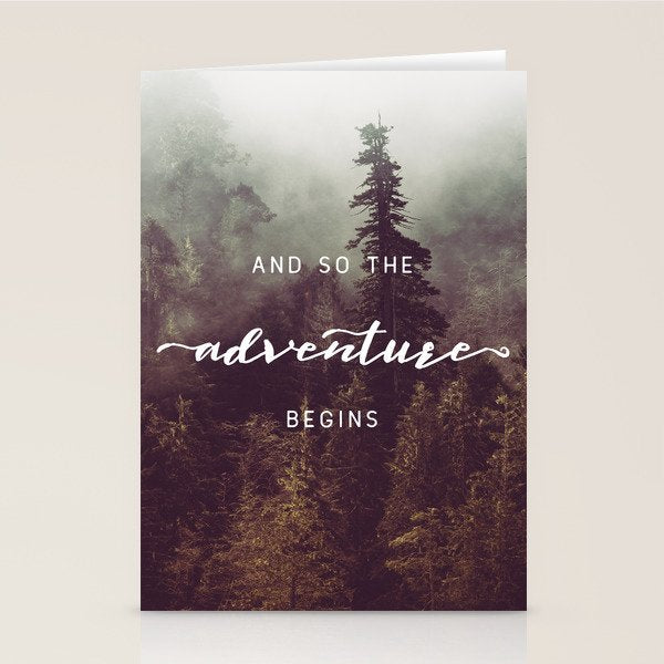 And So The Adventure Begins - Pacific Northwest Stationery Card Gallery Image 2