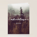 And So The Adventure Begins - Pacific Northwest Stationery Card Gallery Image 2