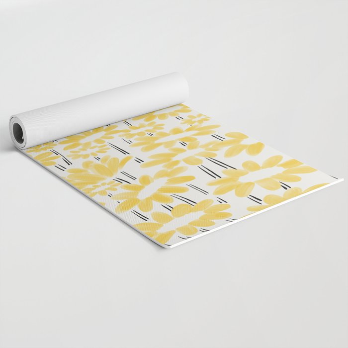 Sunflower Field Yoga Mat Gallery Image 2