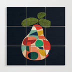Fresh Pear Wood Wall Art Gallery Image 1