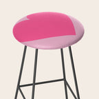Pink Heart Stool Gallery Image 2