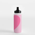 Pink Heart Water Bottle Gallery Image 2