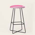 Pink Heart Stool Gallery Image 1