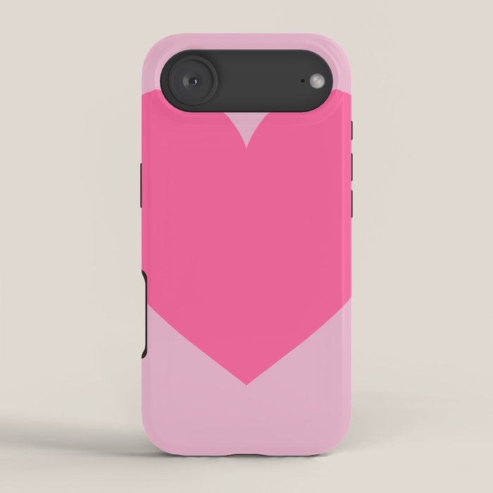 Pink Heart iPhone Case Gallery Image 2