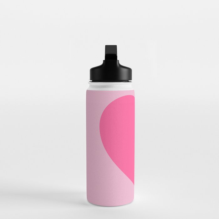 Pink Heart Water Bottle Gallery Image 3