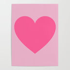 Pink Heart Poster Gallery Image 4