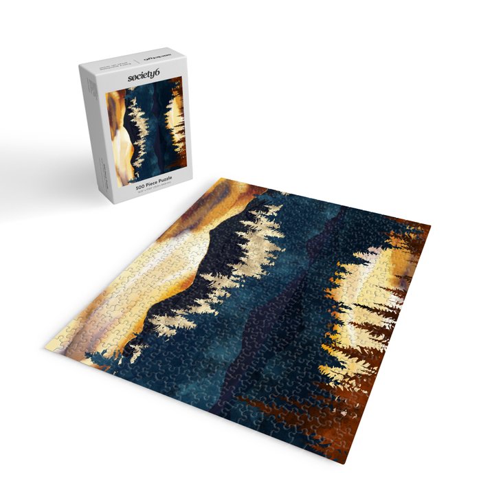 Fall Sunset Jigsaw Puzzle Gallery Image 2