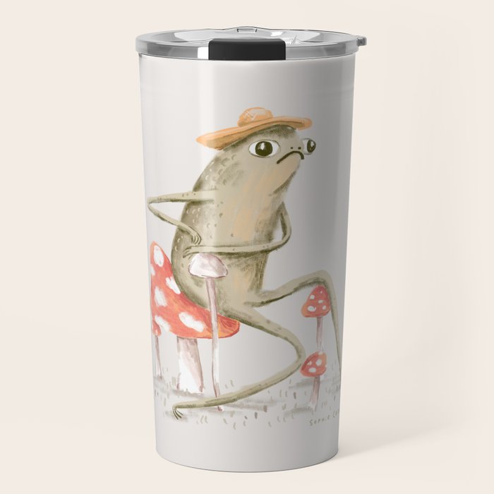Awkward Toad Travel Mug Gallery Image 1