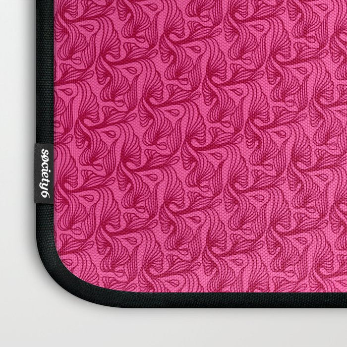 AT Pattern 3 Magenta Laptop Sleeve Gallery Image 3