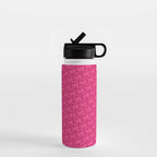 AT Pattern 3 Magenta Water Bottle Gallery Image 1