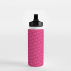 AT Pattern 3 Magenta Water Bottle Gallery Image 2