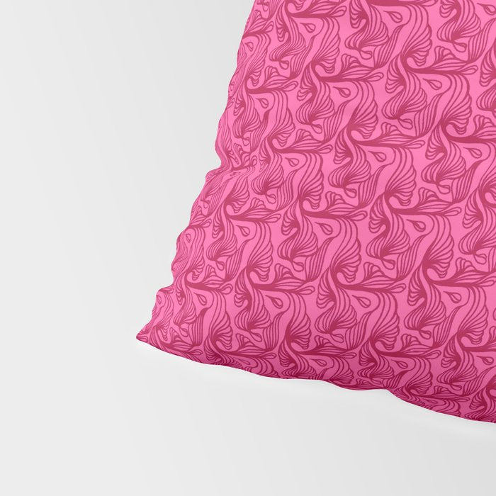 AT Pattern 3 Magenta Pillow Sham Gallery Image 4