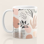 Abstract organic nature shape art pattern Coffee Mug Gallery Image 3