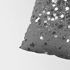 Dark Gray Black Lady Glitter #1 (Faux Glitter) #shiny #decor #art #society6 Pillow Sham Gallery Image 4