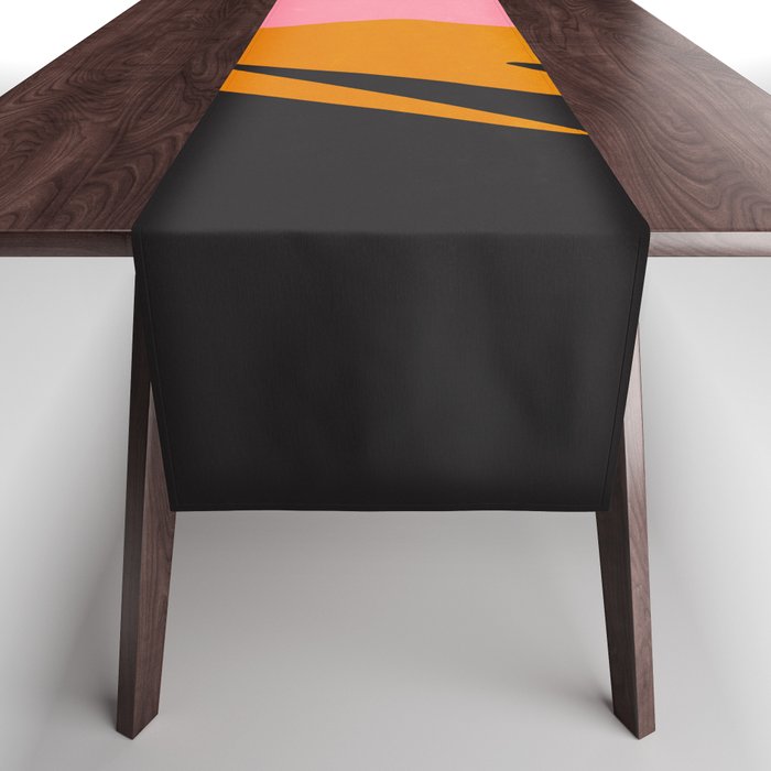 Landscape 02: Mid Century Abstraction Table Runner Gallery Image 1