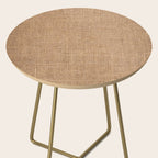 Burlap Fabric 2.0 Side Table Gallery Image 2