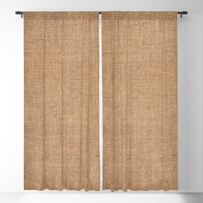 Burlap Fabric 2.0 Window Curtain Gallery Image 5