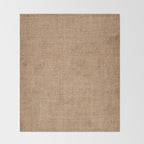 Burlap Fabric 2.0 Throw Blanket Gallery Image 2