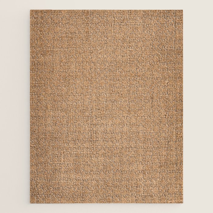 Burlap Fabric 2.0 Jigsaw Puzzle Gallery Image 1