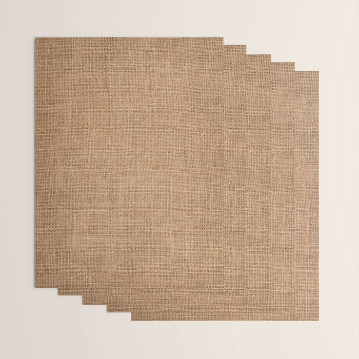 Burlap Fabric 2.0 Wrapping Paper Gallery Image 3