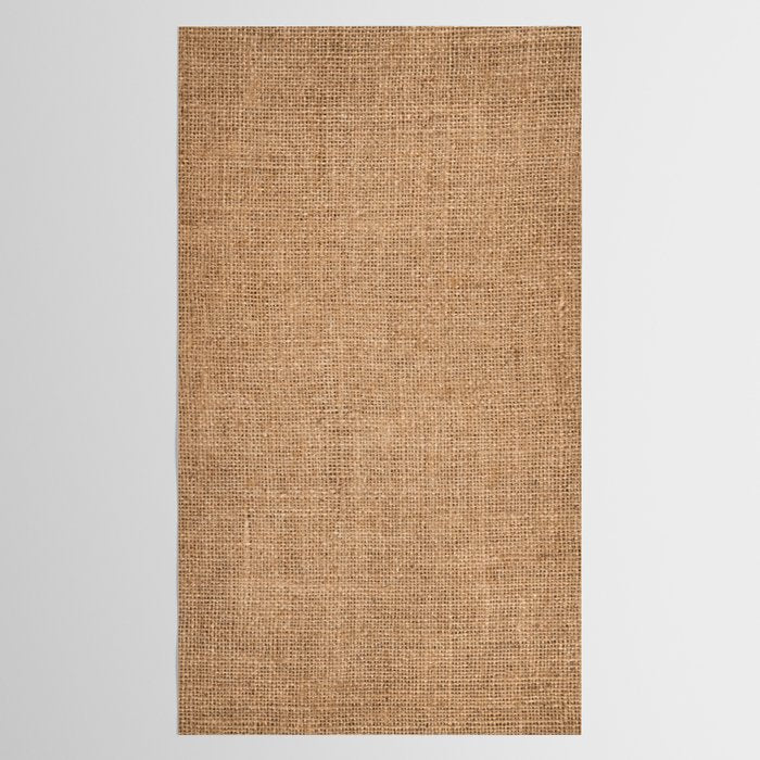 Burlap Fabric 2.0 Tablecloth Gallery Image 2