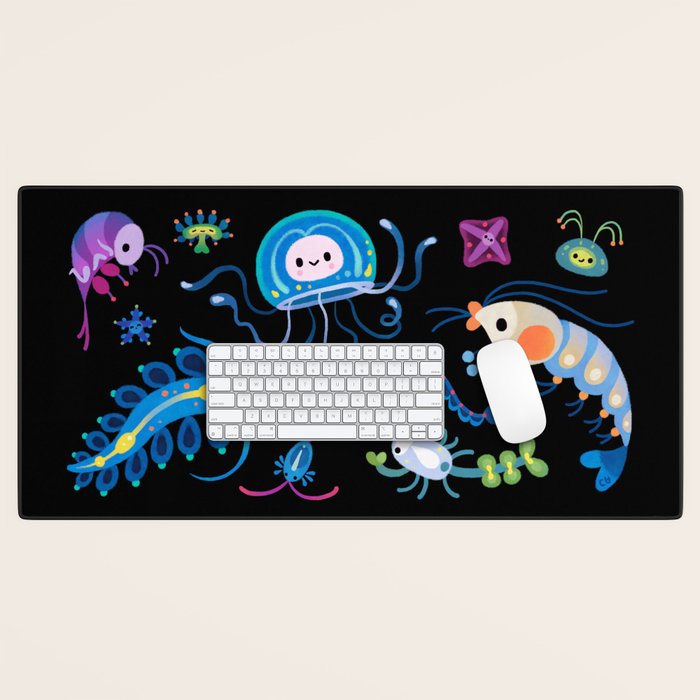 Zooplankton Desk Mat Gallery Image 1