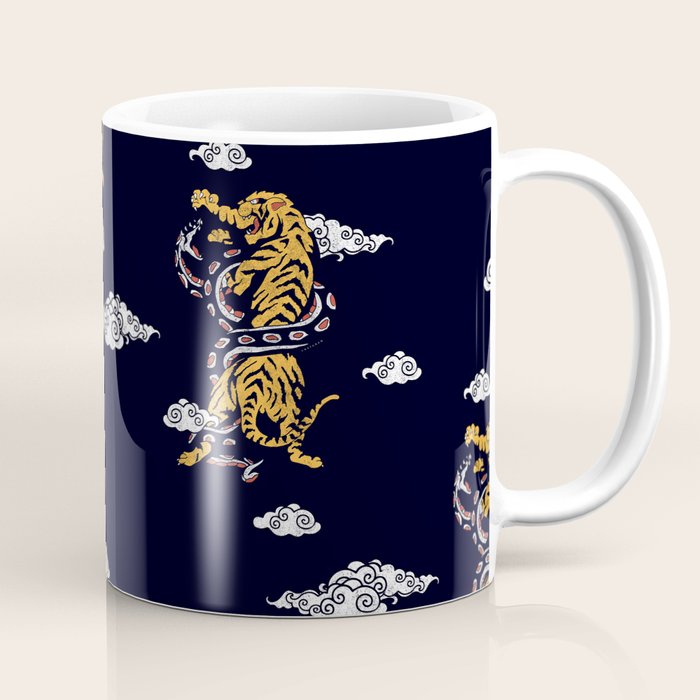 Tiger vs Snake Coffee Mug Gallery Image 1