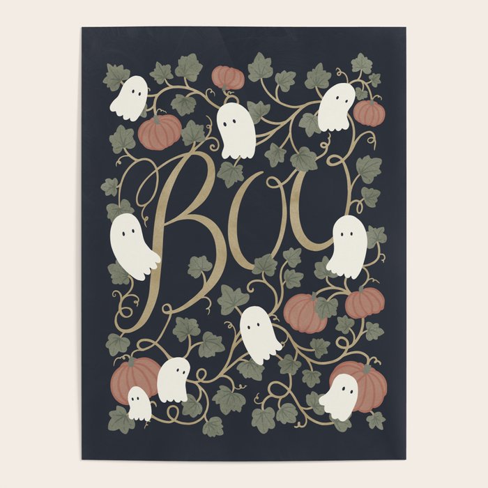 Boo! (Ghosts in the Pumpkin Patch) Poster Gallery Image 4