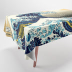 The Great Wave Off Kanagawa,No.3, Tablecloth Gallery Image 1