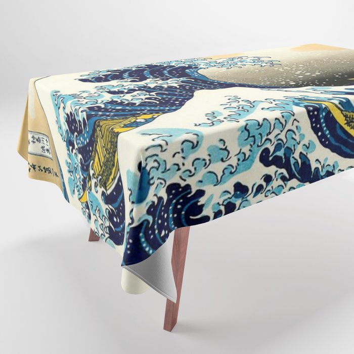 The Great Wave Off Kanagawa,No.3, Tablecloth Gallery Image 1