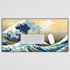 The Great Wave Off Kanagawa,No.3, Desk Mat Gallery Image 1