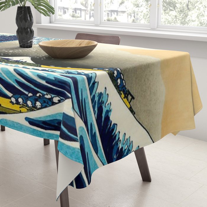 The Great Wave Off Kanagawa,No.3, Tablecloth Gallery Image 3