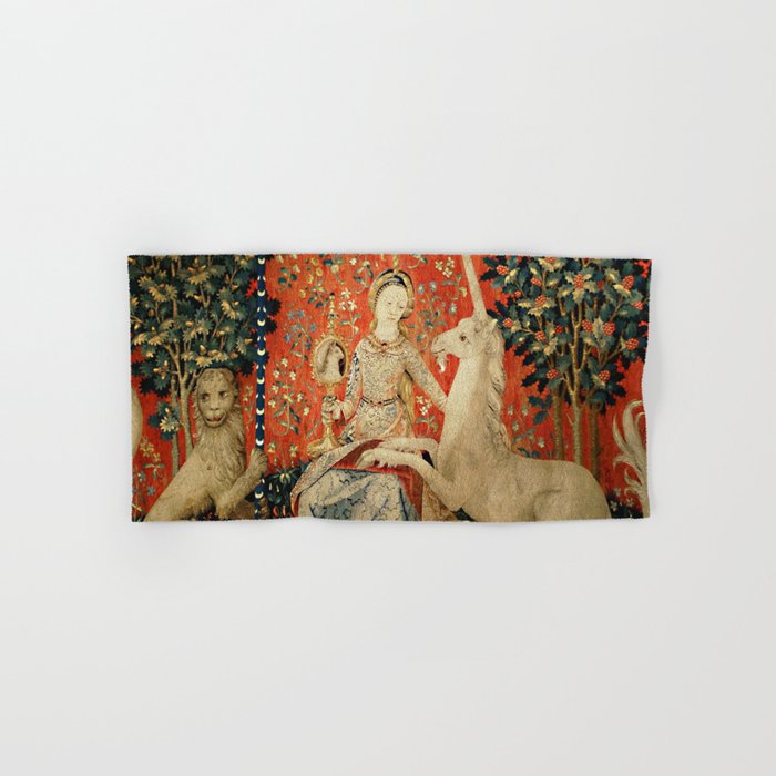 Lady and The Unicorn Sight Bath Towel Gallery Image 1