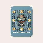 Happy Haunting | Day of Dead Skull Bath Mat Gallery Image 1