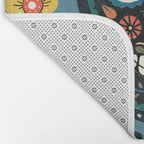 Happy Haunting | Day of Dead Skull Bath Mat Gallery Image 2