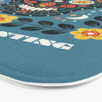 Happy Haunting | Day of Dead Skull Bath Mat Gallery Image 3