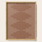 Southwestern Minimalist - Camel Brown Serving Tray Gallery Image 1