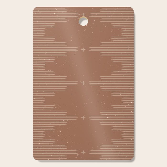Southwestern Minimalist - Camel Brown Cutting Board Gallery Image 1
