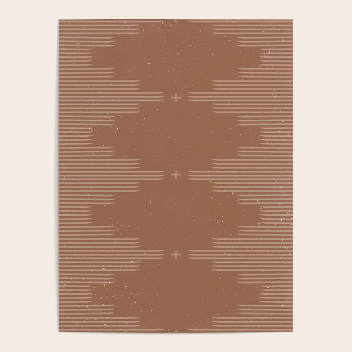 Southwestern Minimalist - Camel Brown Poster Gallery Image 4