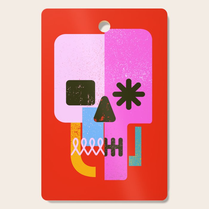 Encrypted Skull Cutting Board Gallery Image 1