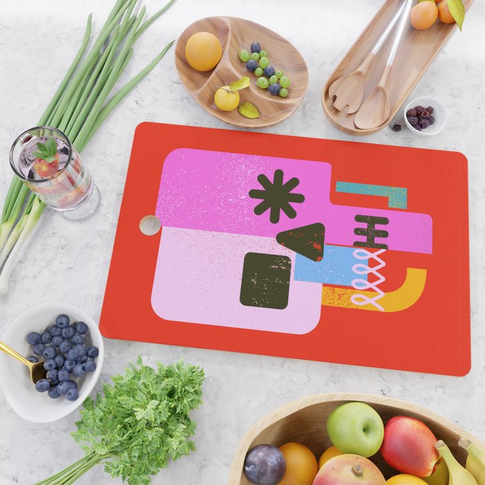 Encrypted Skull Cutting Board Gallery Image 2
