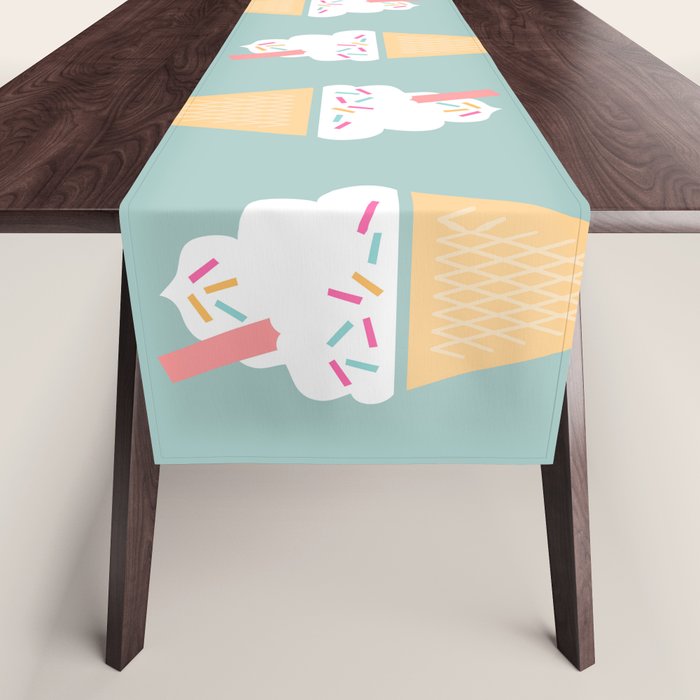 Ice Cream (Mint) Table Runner Gallery Image 1