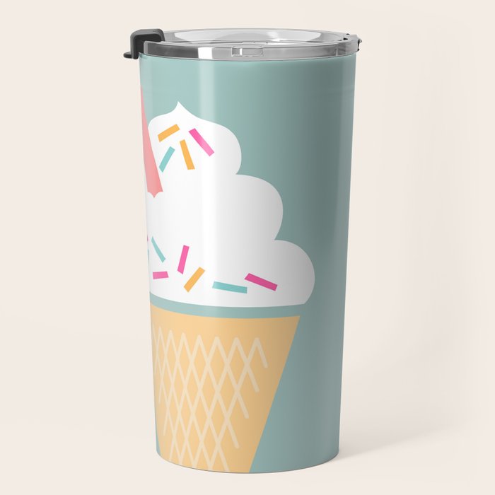 Ice Cream (Mint) Travel Mug Gallery Image 3