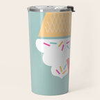 Ice Cream (Mint) Travel Mug Gallery Image 2