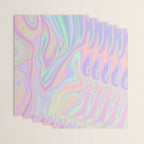 Liquid Colorful Abstract Rainbow Paint Wrapping Paper Gallery Image 3