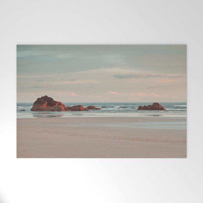 Oregon Sunrise - Cannon Beach Landscape Photography Welcome Mat Gallery Image 1