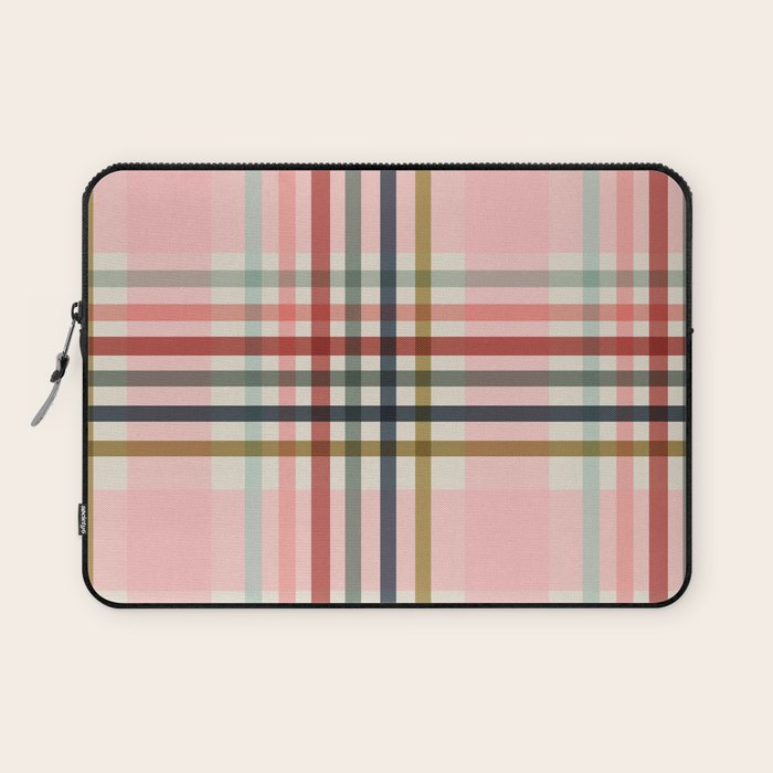 Modern Pastel Grid B Laptop Sleeve Gallery Image 1